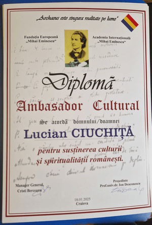 Lucian Ciuchita - Ambasador cultural